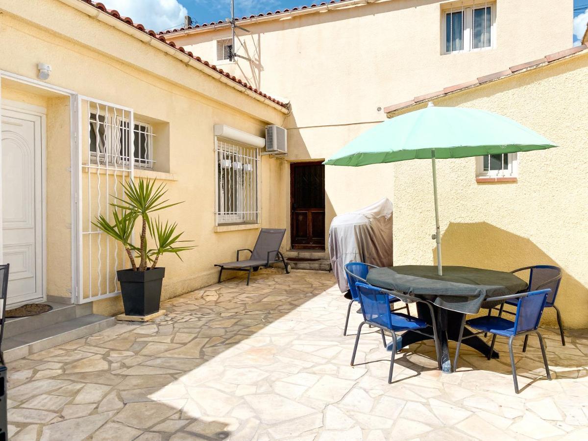 Chambre Climatisee Lit Double - Proche Tram & Centre Montpellier Buitenkant foto